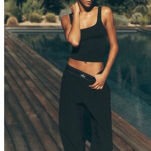 Alo Women’s Black Suit Up Trousers